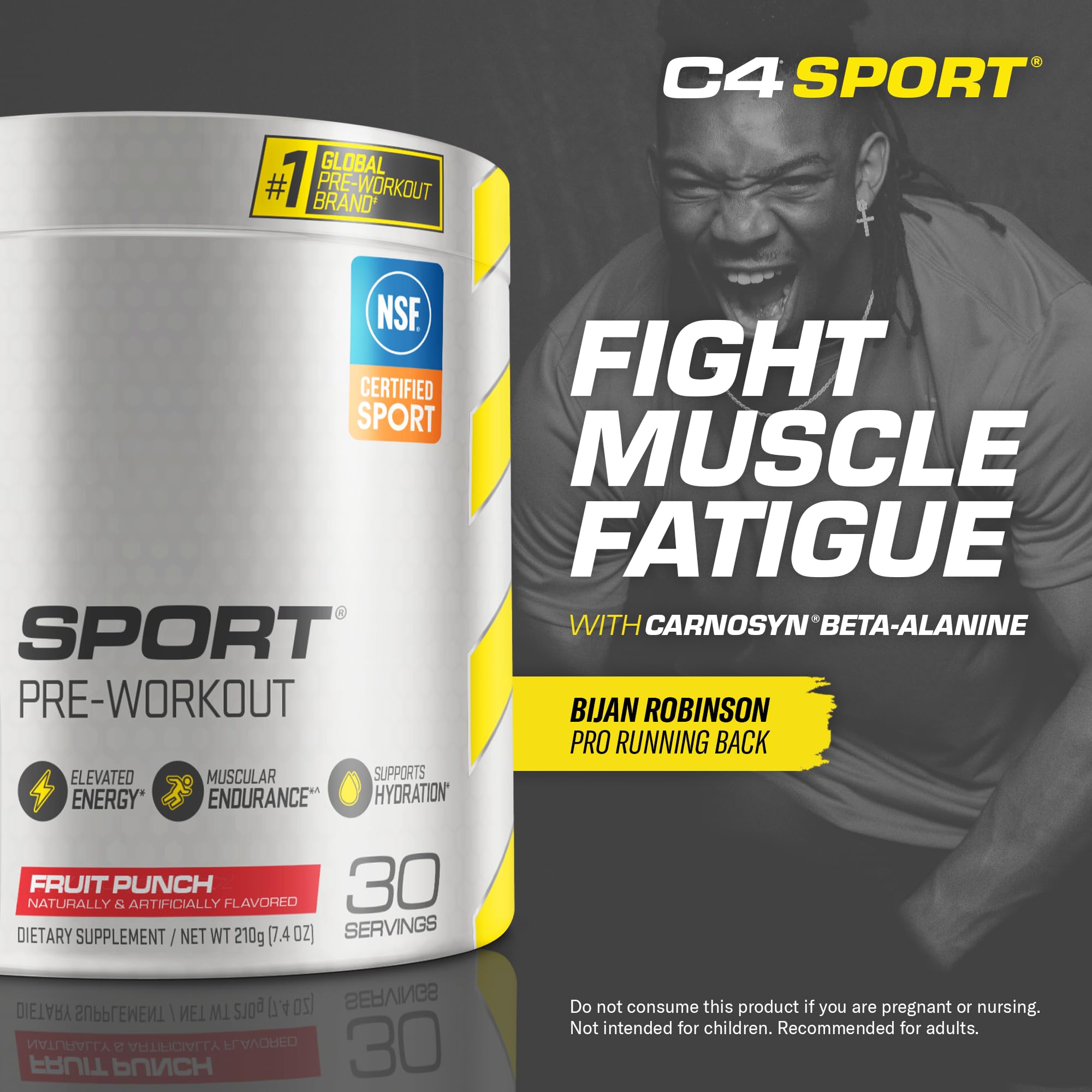 Amazon.com: Cellucor C4 Pre Workout Powder, Fruit Punch | NSF